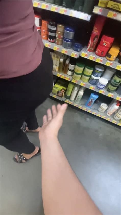 Bbc dickflash & cum fully exposed in store